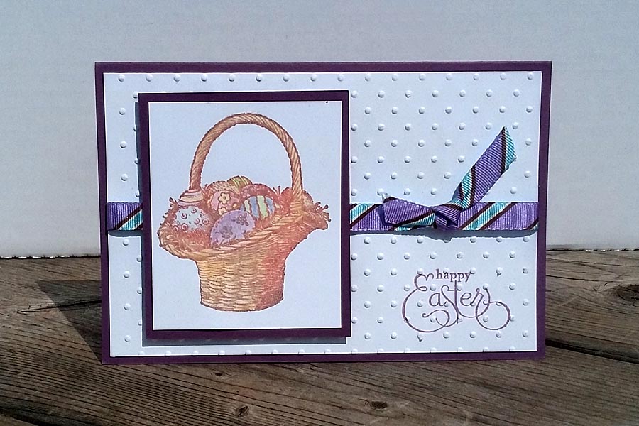 Card - Easter Basket