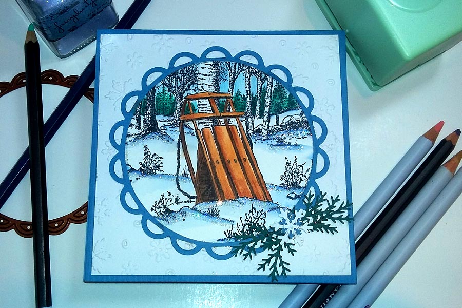 Christmas Card - Sleight Ride