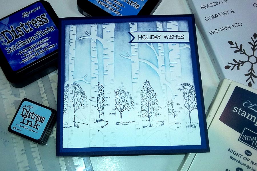 Christmas Card - Walking in a Winter Forest