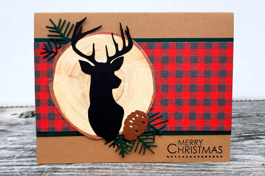 Country Christmas Deer