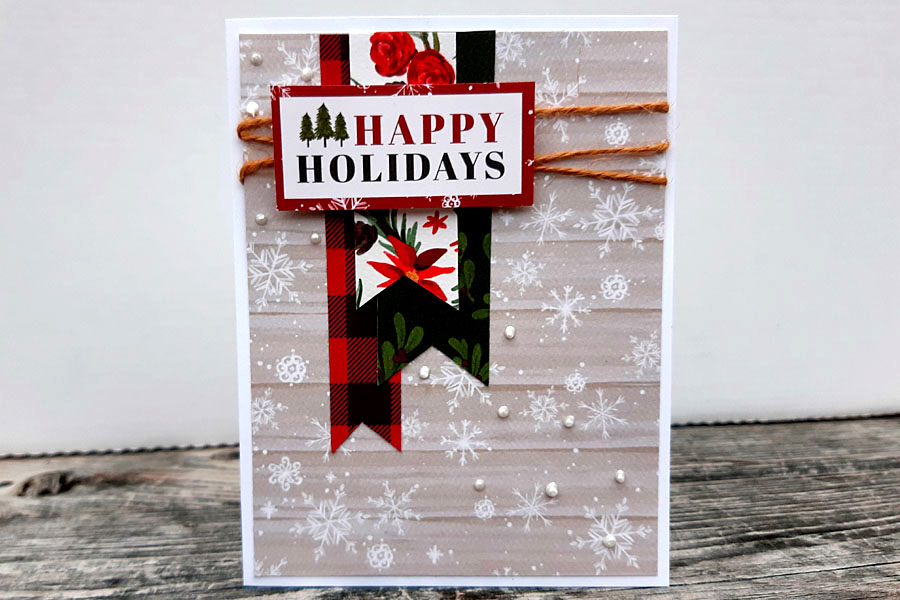 Happy Holidays Triple Banner