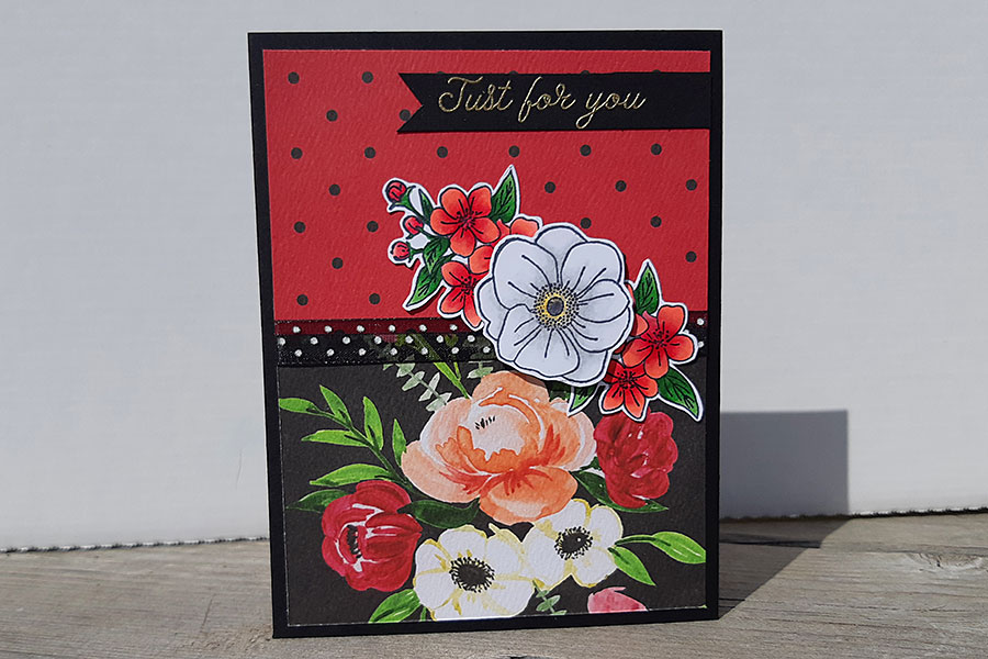 Flowers Just for You Moons and Stars Art