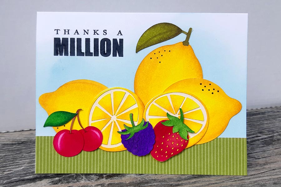 A Paper Fruit Basket