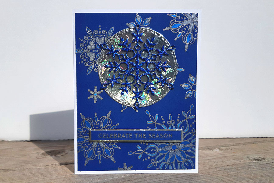 Snowflake watercolor