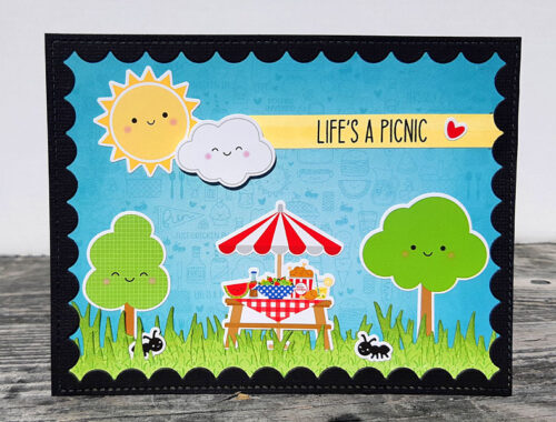 Life's a Picnic - Doodlebug Bar-B-Cute Card