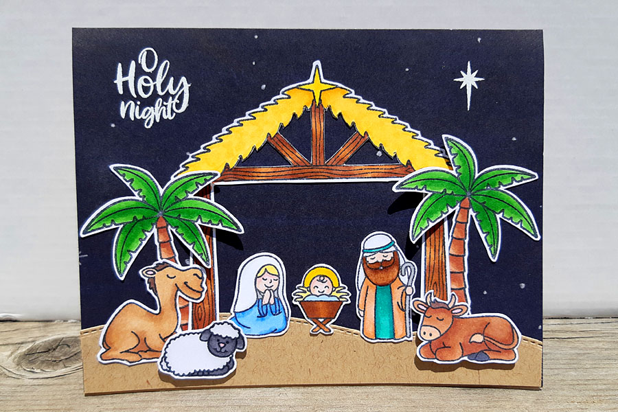 O Holy Night - Sunny Studio Nativity