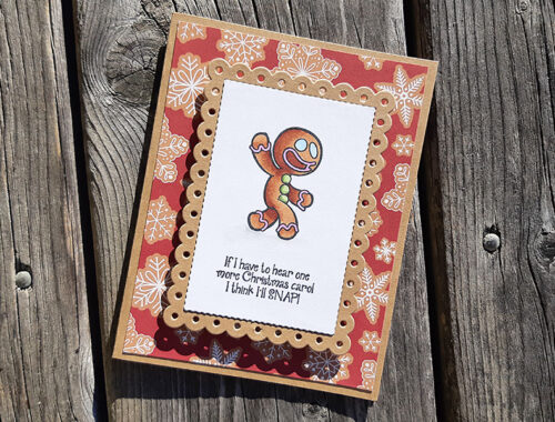 Ginger SNAP! Christmas Card
