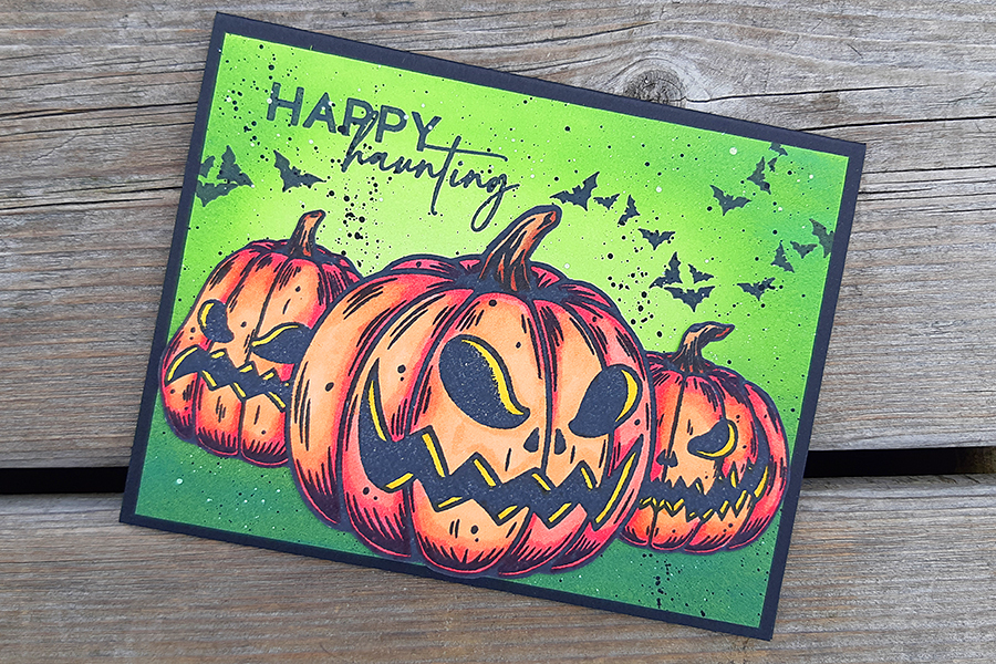 Happy Haunting Pumpkin Trio